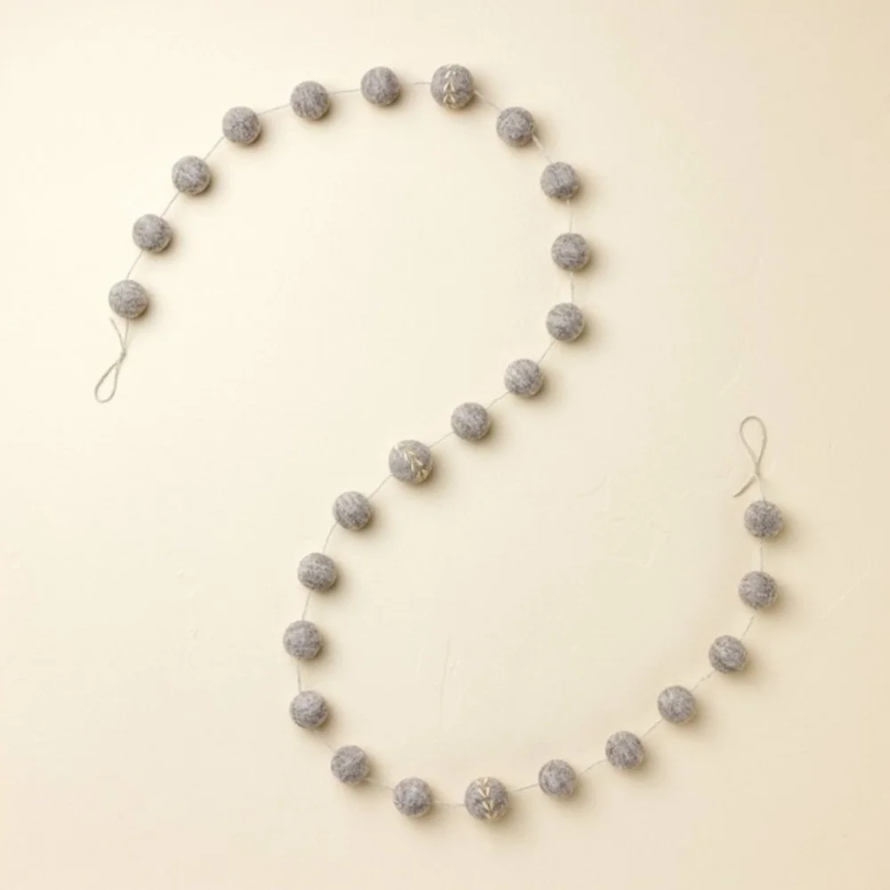 Hearth & Hand With Magnolia Felt Ball Garland 6
